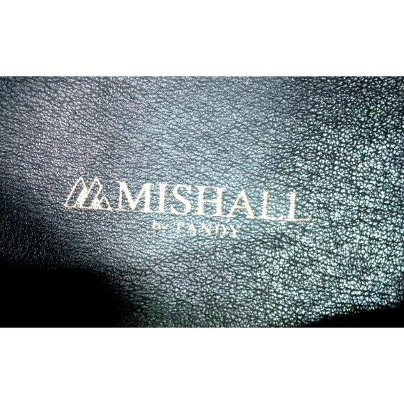 Mishall By Tandy Mens Black Slip-On Loafers Leather Upper & Rubber Sole - Picture 4 of 11